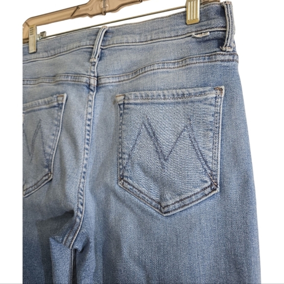 Mother The Insider Sneak in Best of Both Worlds 29 Distressed Bootcut - Picture 8 of 12